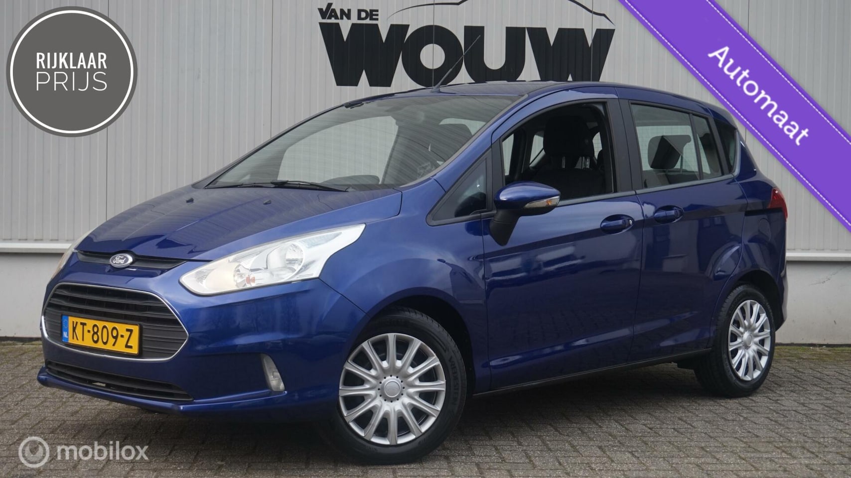 Ford B-Max - 1.6 TI-VCT Automaat | Navigatie | Lage KM Stand | Hoge instap - AutoWereld.nl