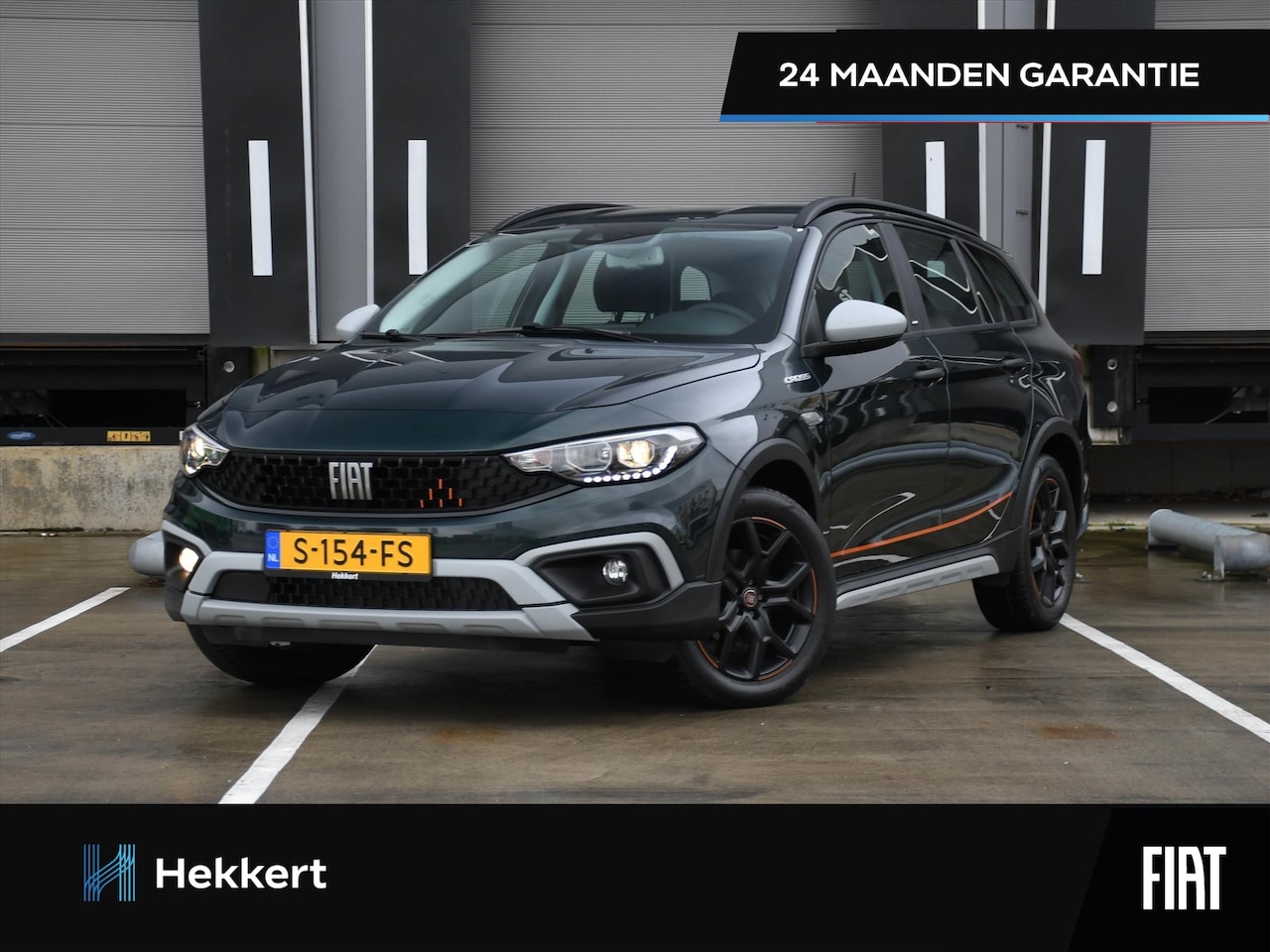 Fiat Tipo Stationwagon - Cross Garmin 1.5 Hybrid 130pk Automaat APPLE | STOELVERWARMING | DRAADLOOS OPLADEN | 17''L - AutoWereld.nl