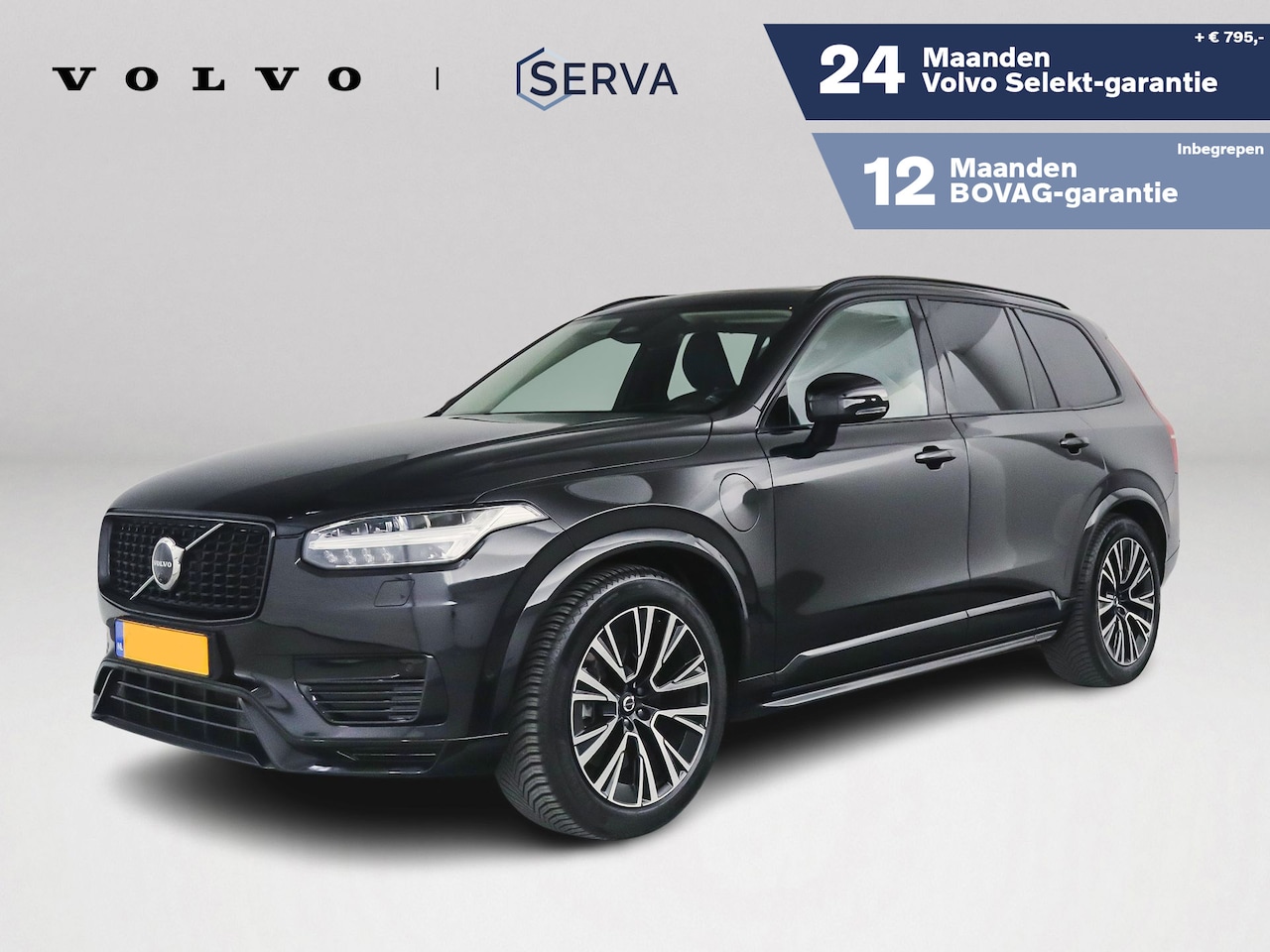 Volvo XC90 - T8 Recharge Aut. AWD Ultimate Dark | Luchtvering | Panoramadak | 360º camera | Head- Up di - AutoWereld.nl