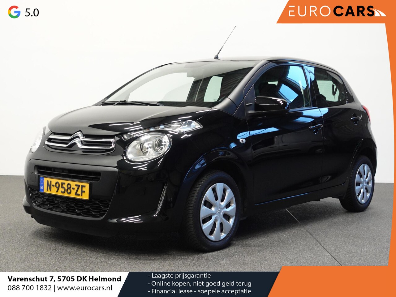 Citroën C1 - 1.0 VTi Feel Navigatie Apple Carplay/Android Auto Camera Airco 5 deurs - AutoWereld.nl