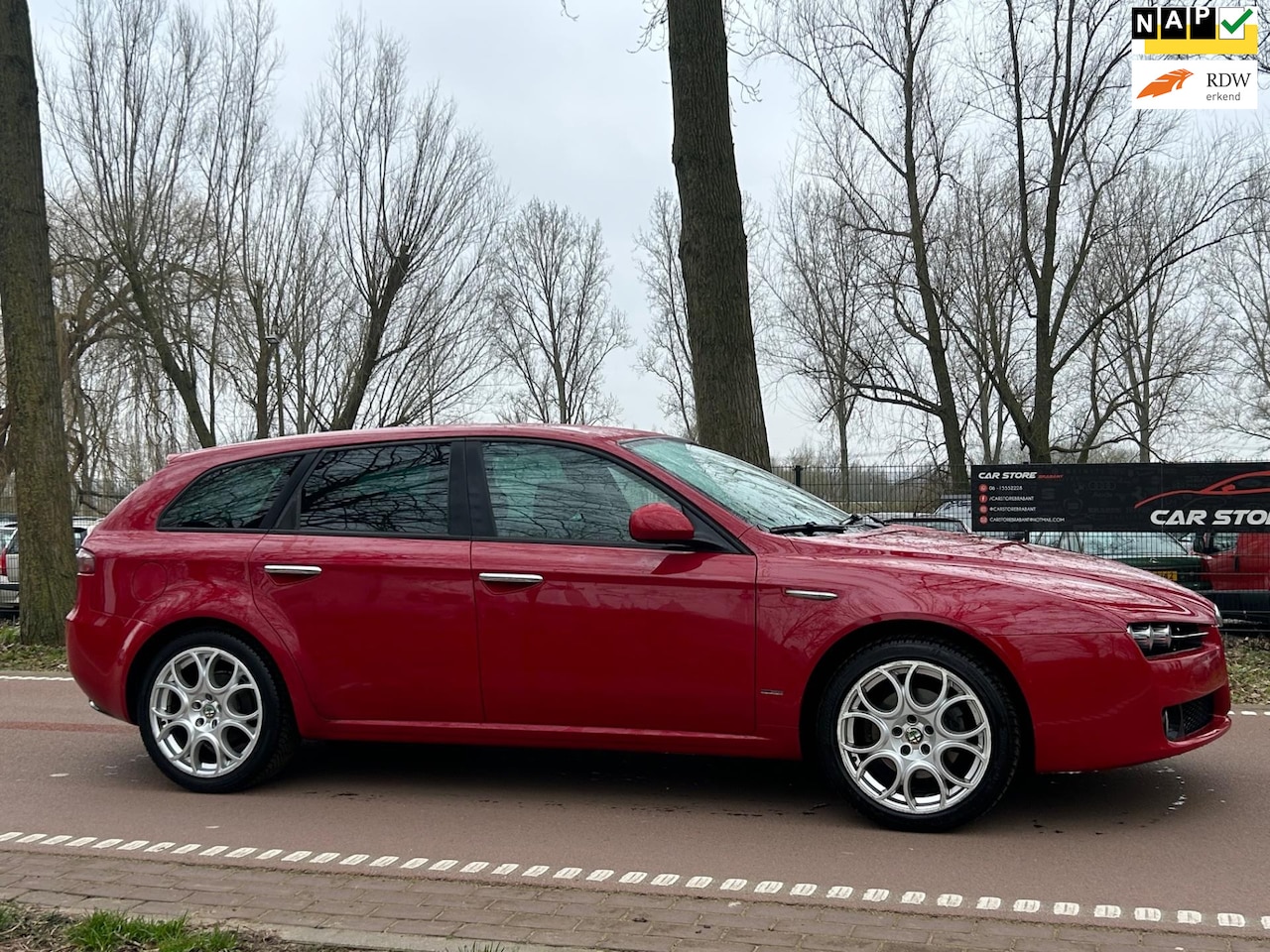 Alfa Romeo 159 Sportwagon - 2.2 JTS Sport LEDER!AIRCO!APK!KOOPJE! - AutoWereld.nl