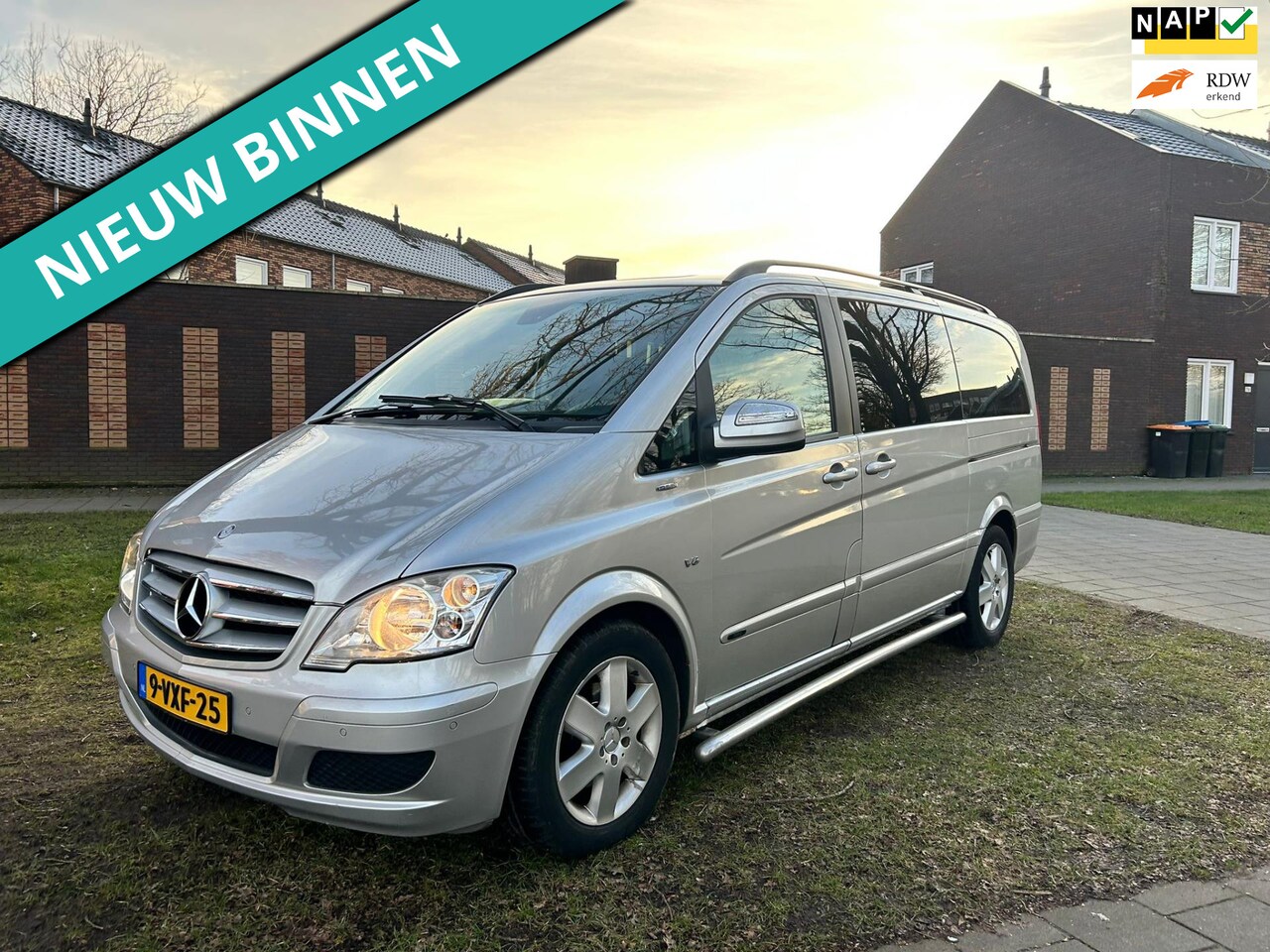 Mercedes-Benz Viano - 3.0 CDI Trend DC Lang DUBBEL CABINE EN 2 X SCHUIFDEUR - AutoWereld.nl