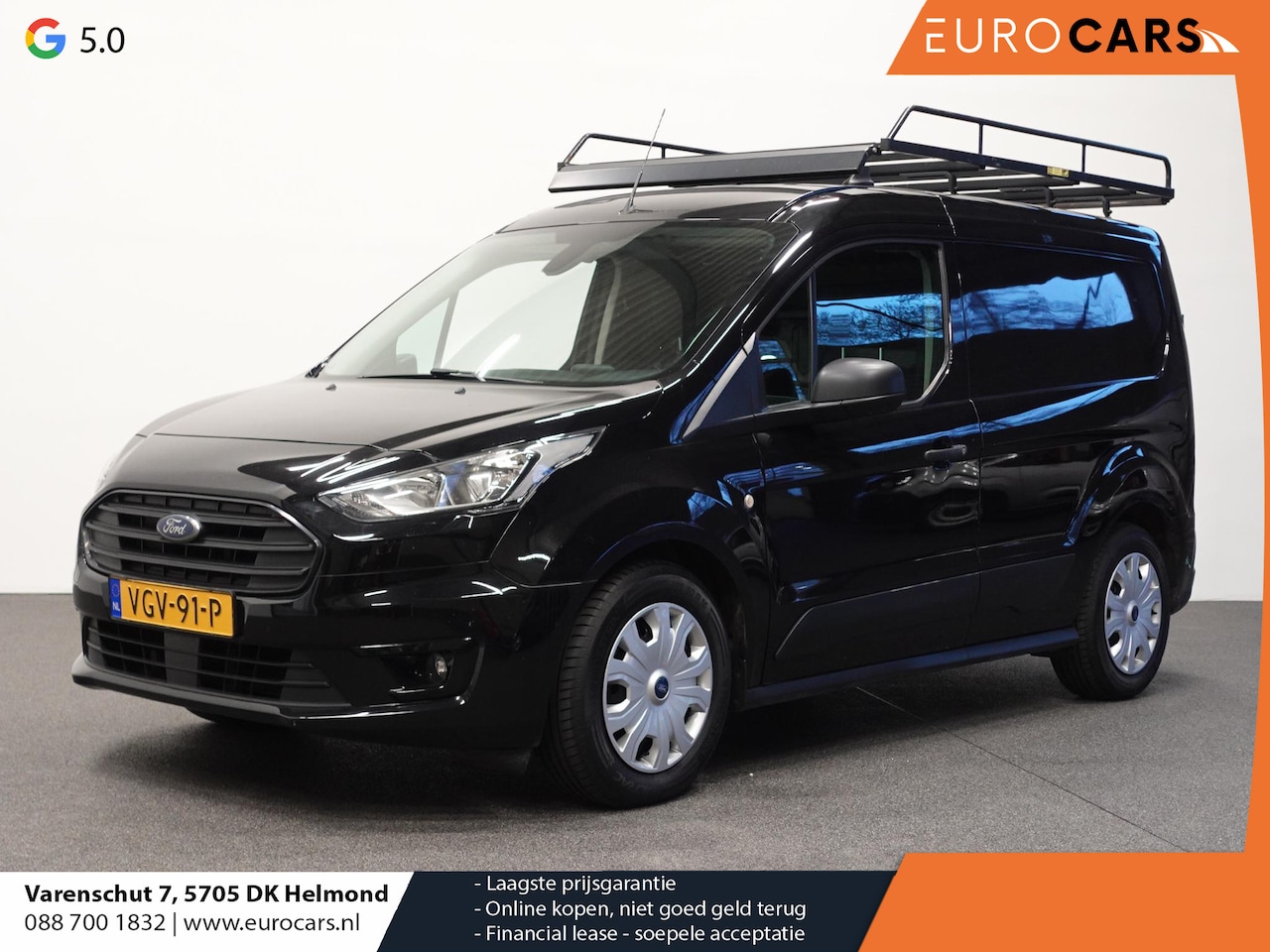 Ford Transit Connect - 1.5 EcoBlue L1 Trend Airco Navi Carplay PDC A+Camera Trekhaak Imperial Cruise Control - AutoWereld.nl