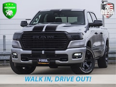 Dodge Ram 1500 - | Laramie | Night | 3.0L i6 Twin-Turbo | 4X4 | Crew Cab Striping | Smoked Lights | 14.4 in