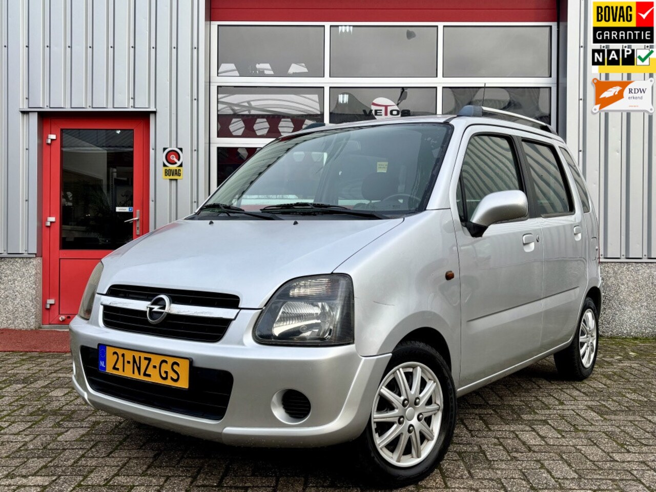 Opel Agila - 1.2-16V Cosmo | Eerste eigenaar | Lage KM's - AutoWereld.nl