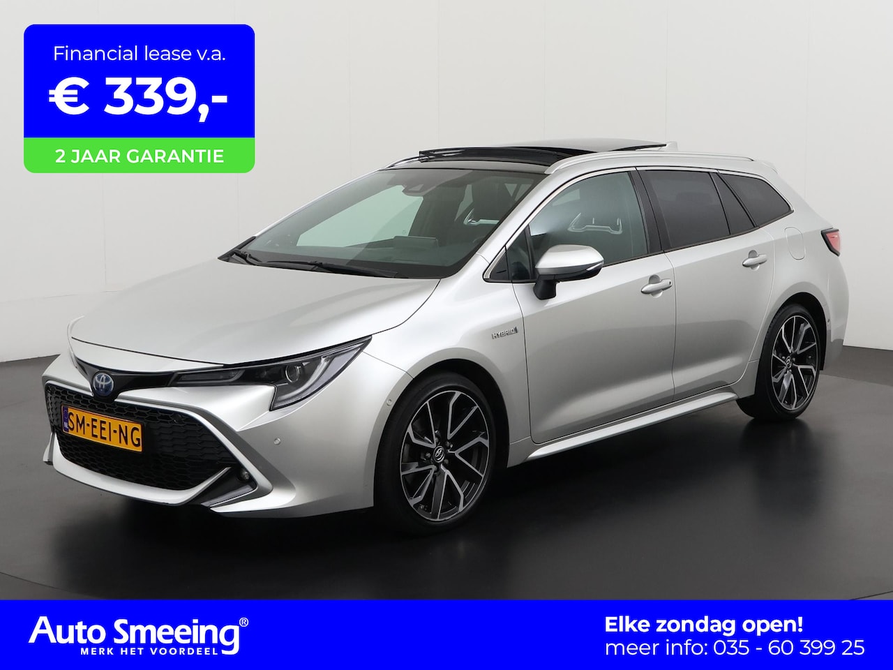 Toyota Corolla - Touring 2.0 Hybrid Premium | Panoramadak | Leder | Zondag Open! - AutoWereld.nl