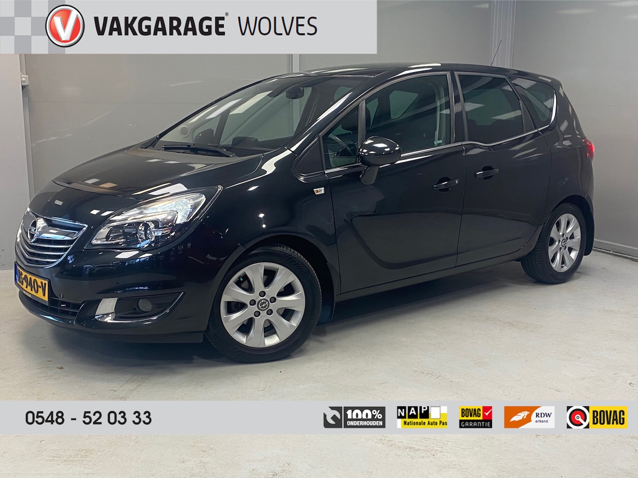 Opel Meriva - 1.4 Turbo Blitz | CAMERA | NAVI | CLIMA | - AutoWereld.nl