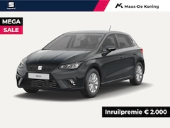 Seat Ibiza - Style Plus 1.0 95 pk TSI Hatchback 5 deurs | Fiord blue | Parkeersensoren achter | Apple c