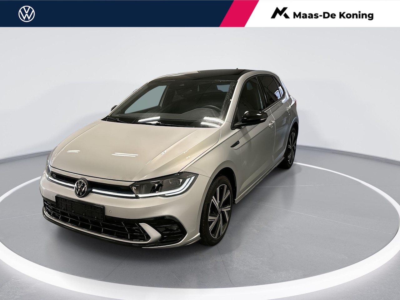 Volkswagen Polo - 1.0 Tsi 95pk DSG R-Line · ACC · Camera · App-Connect · Navi · Stoelverwarming · IQ.Light · - AutoWereld.nl