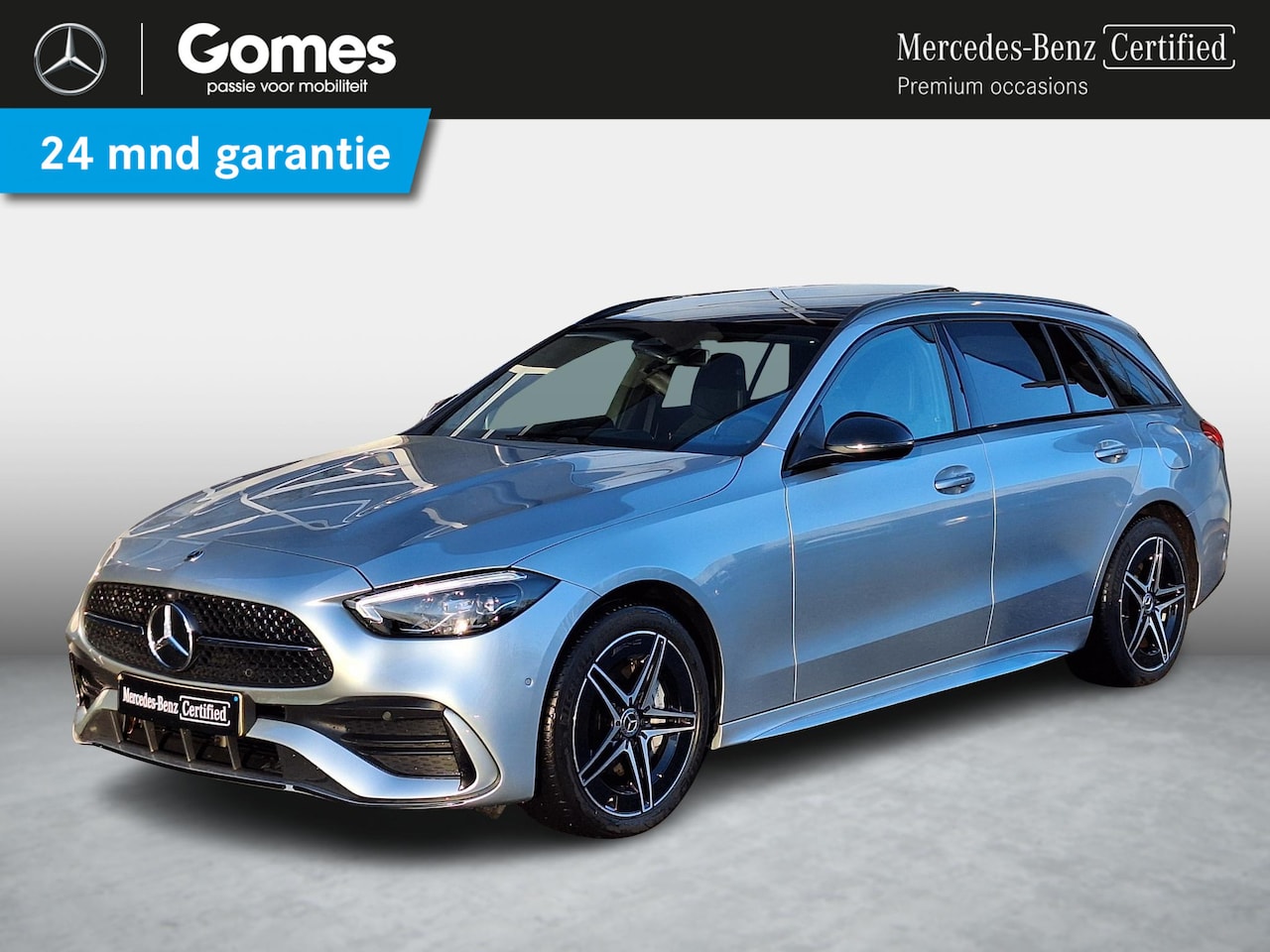 Mercedes-Benz C-klasse Estate - 300 e AMG Line | Panoramadak | - AutoWereld.nl