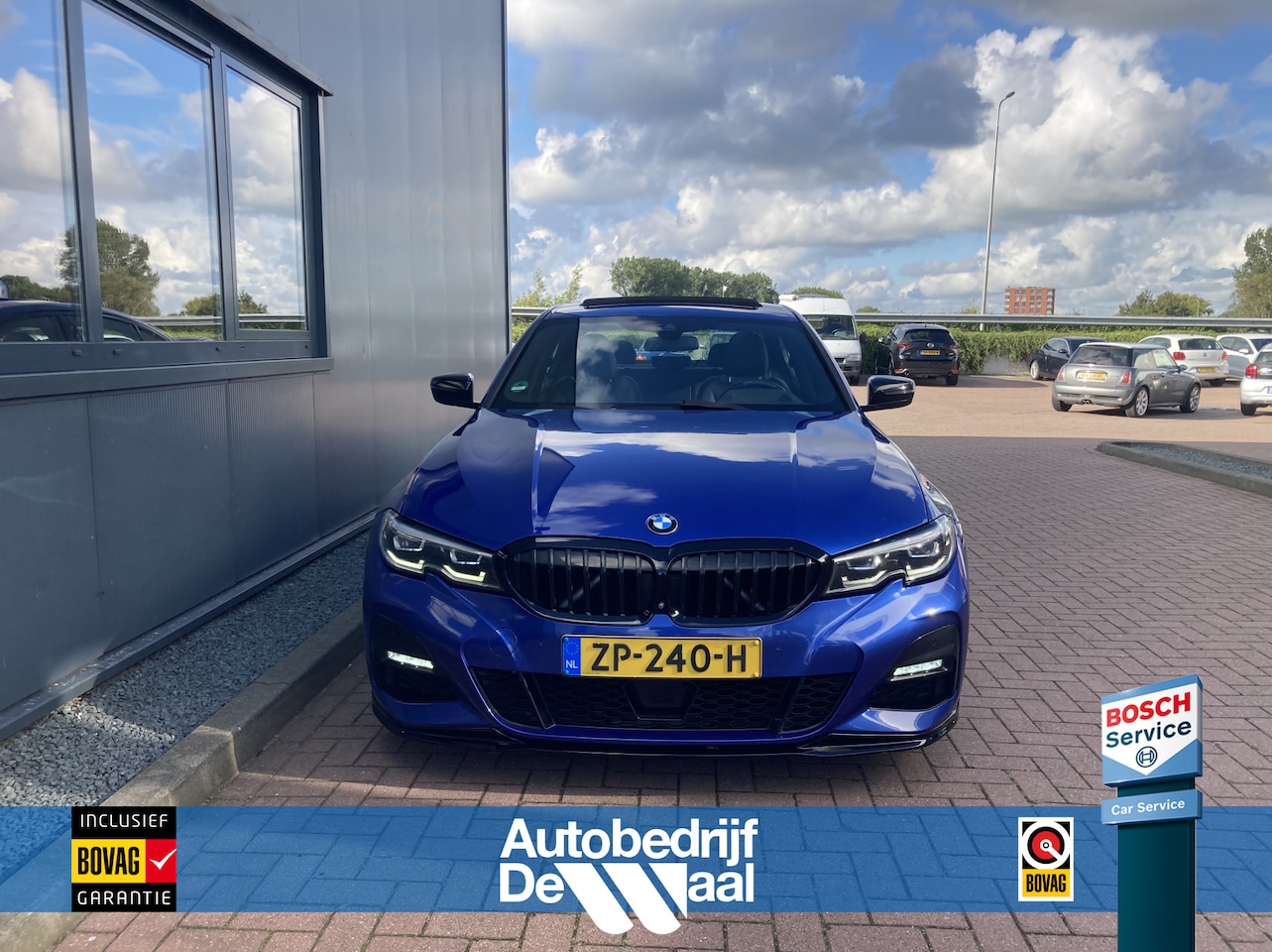 BMW 3-serie - 330i M-Sport 260pk Automaat High Exec.Edition SCHUIFDAK/HARMANKARDON/LEDER/360CAMERA/HUD/1 - AutoWereld.nl