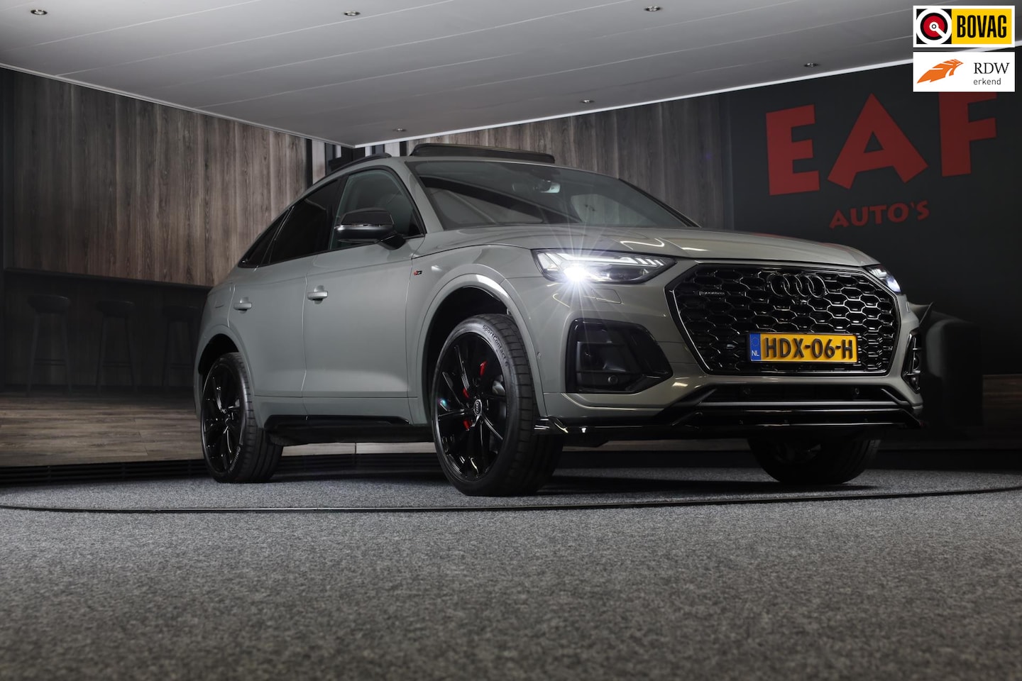 Audi Q5 Sportback - 55 TFSI e S Line Competition / AUT / Acc / Head Up / 360 Camera / Elek Stoelen / Dode Hoek - AutoWereld.nl