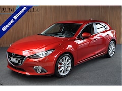 Mazda 3 - 3 2.0 GT-M Aut HeadUp Leer Navi Bose Keyless PDC Xenon Climate Elektr. bedienbare stoelen