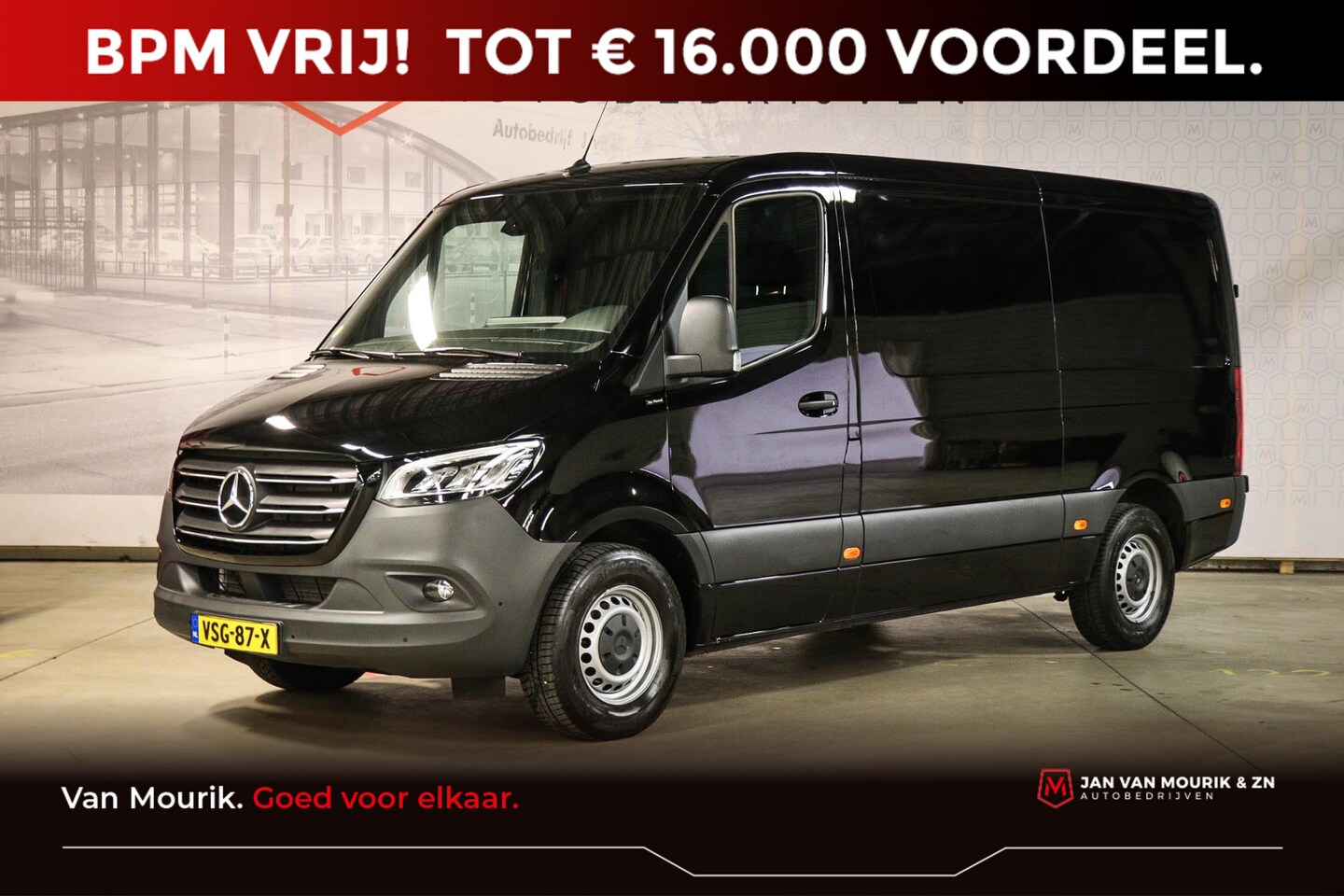 Mercedes-Benz Sprinter - 317 1.9 CDI L2H2 RWD | LED | AIRCO | STOELVERWARMING | CRUISE | NAVI | DAB | APPLE | PDC | - AutoWereld.nl