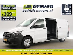 Mercedes-Benz Vito - 114 CDI Extra Lang Automaat Airco 2xSchuifdeur Cruise Camera Navigatie 3 Persoons Stoelver