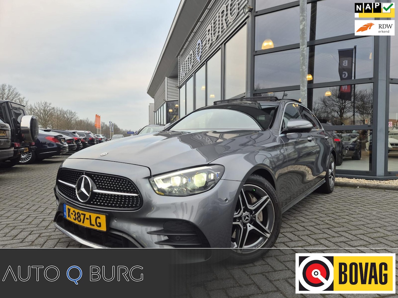 Mercedes-Benz E-klasse - 200d Busines Solution AMG | Automaat | Burmester | Panorama | Sfeerverlicht | Stoelv | mem - AutoWereld.nl