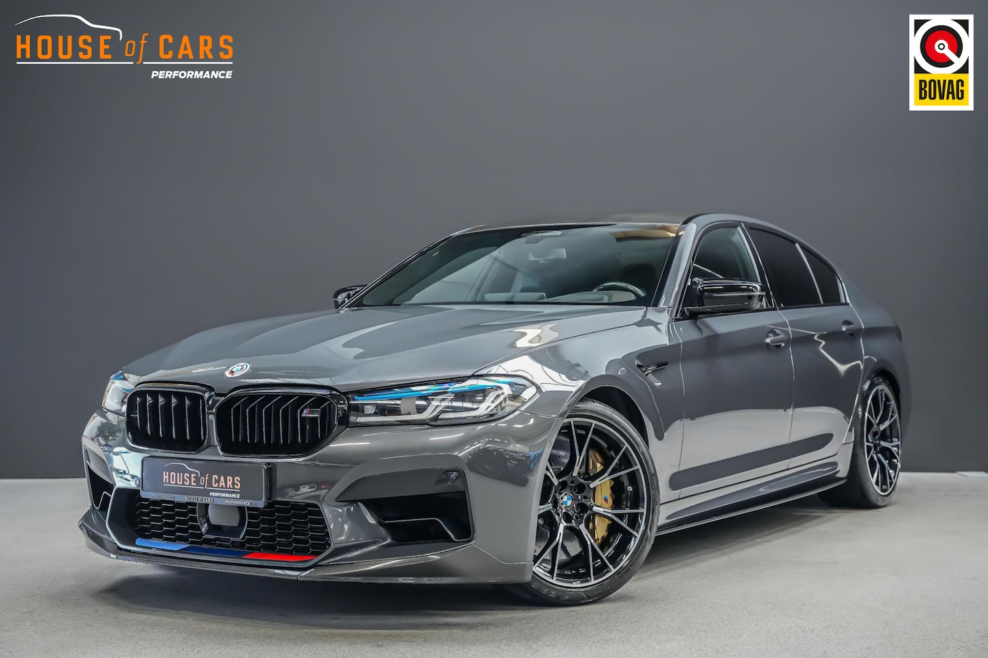 BMW M5 - 5-serie 625pk Competition |org. nl|dealer onderhouden|carbon dak|keramische remmen|Bowers - AutoWereld.nl