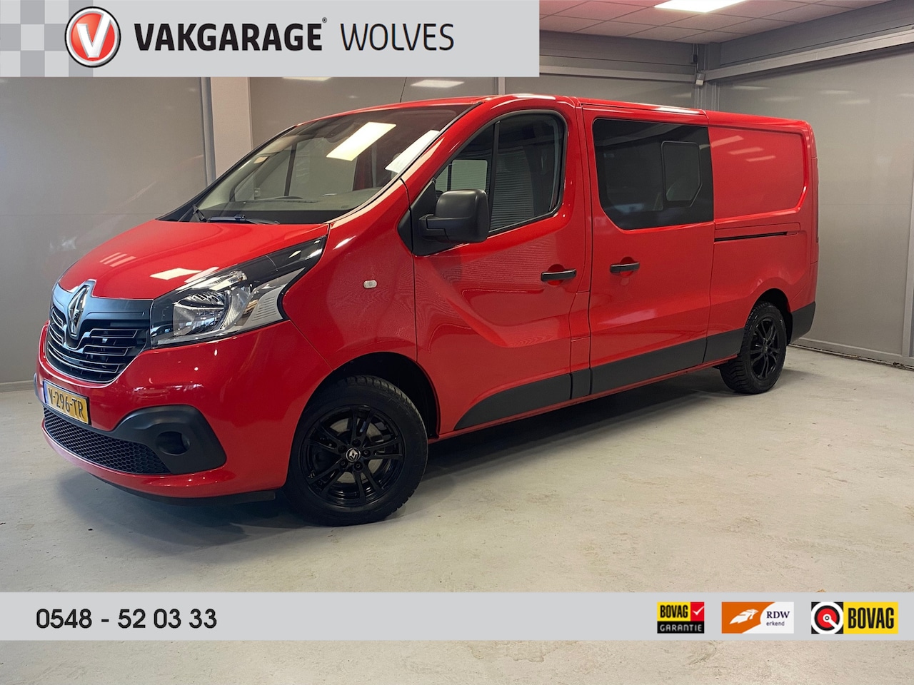 Renault Trafic - 1.6 dCi T29 L2H1 DC Comfort | 2 x SCHUIFDEUR | CAMERA | NAVI | - AutoWereld.nl