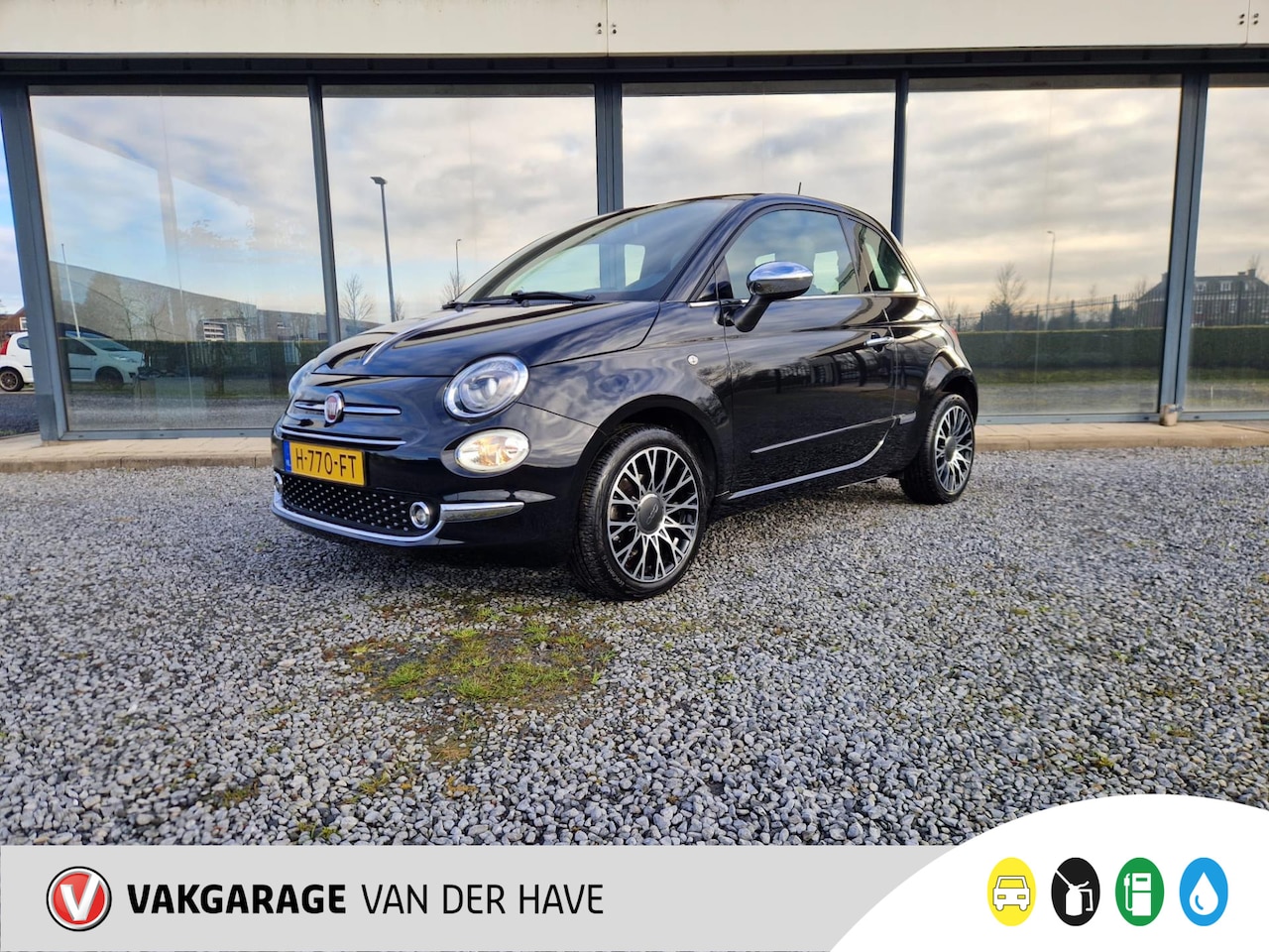 Fiat 500 - 1.2 Star | 4 cilinder | Cruise Control | Pano | PDC | Navi | Half leder | Airco | Velgen - AutoWereld.nl