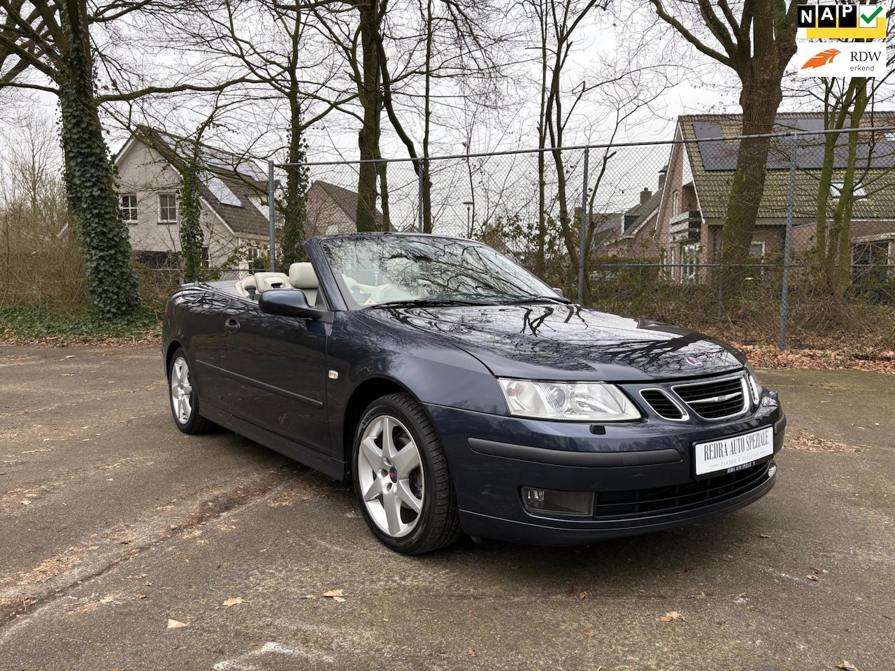 Saab 9-3 Cabrio - 2.0 T Vector 2.0t Vector, luxe uitvoering, NL auto, 2 eigenaren , slechts 87.000 km - AutoWereld.nl