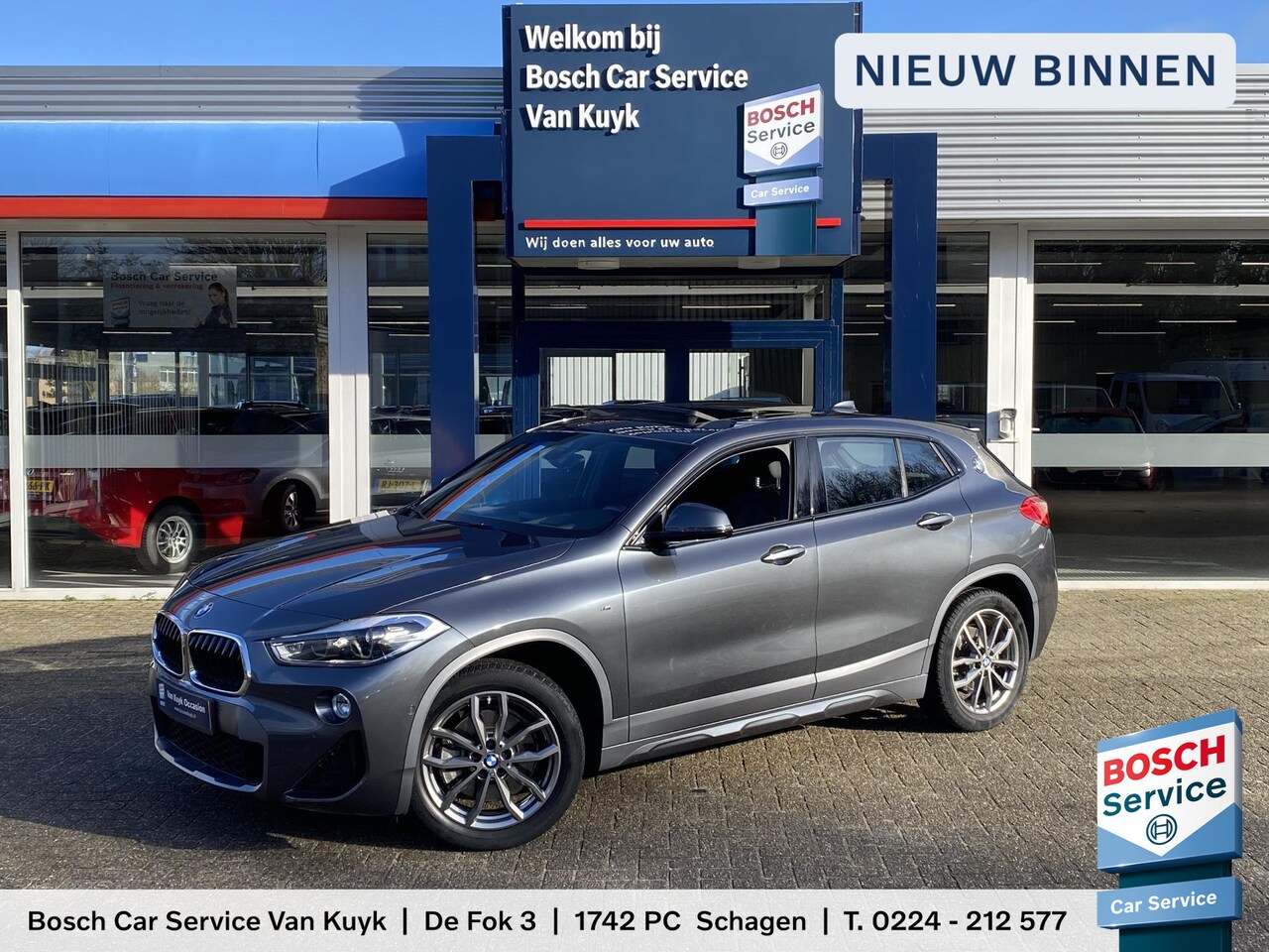 BMW X2 - sDrive20i M-Sport / Automaat / 192 PK / Dealer-Onderhouden / Panorama-Dak / Stoelverwarmin - AutoWereld.nl