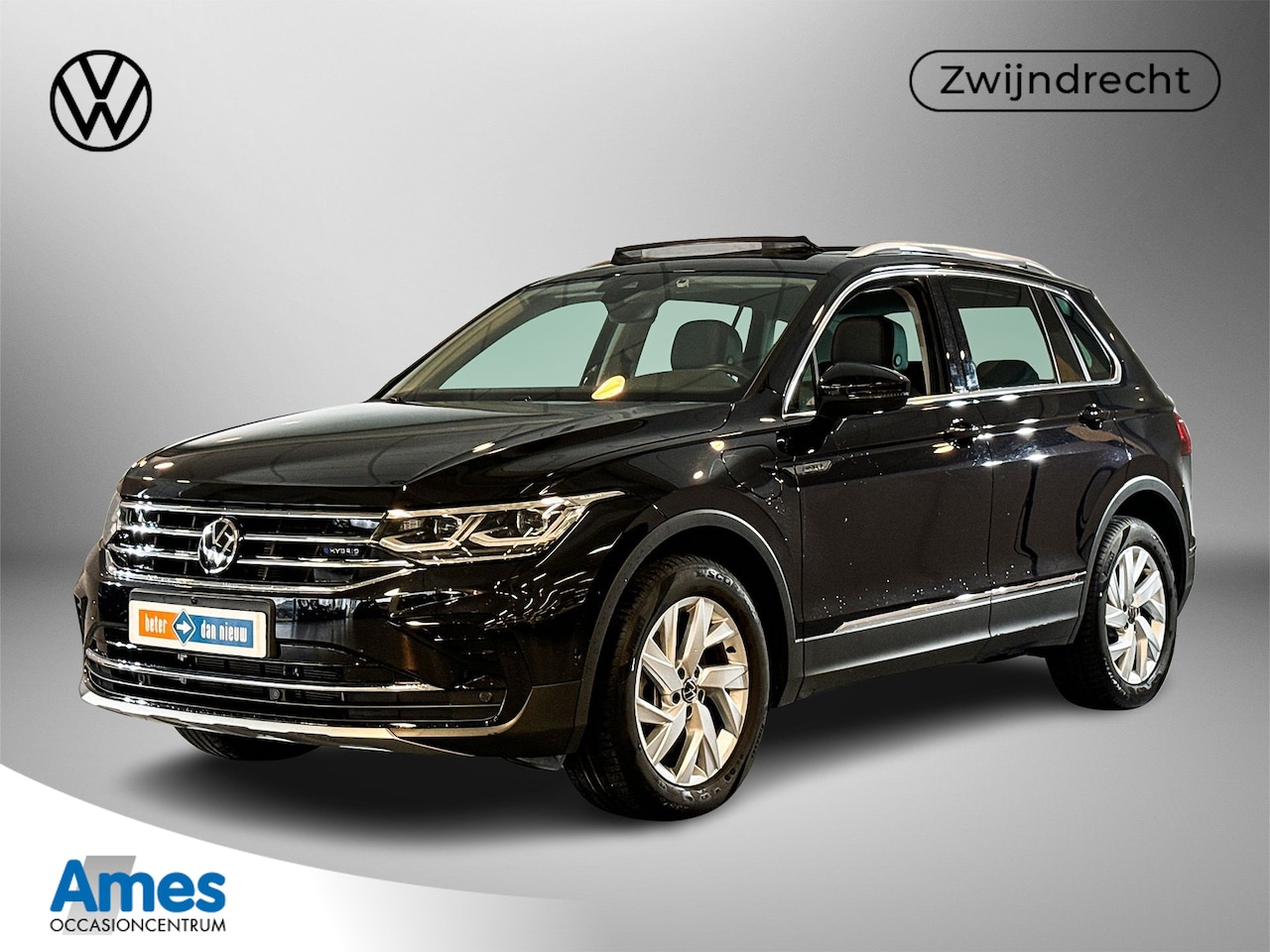 Volkswagen Tiguan - 1.4 245pk e-TSI Elegance / Panoramisch schuif-, kanteldak, elektrisch bedienbaar / Trekhaa - AutoWereld.nl