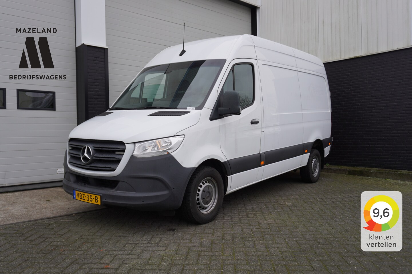 Mercedes-Benz Sprinter - 2.2 CDI L2H2 164PK Automaat EURO 6 - A/C Climate - Cruise - Camera - Trekhaak - € 23.900,- - AutoWereld.nl