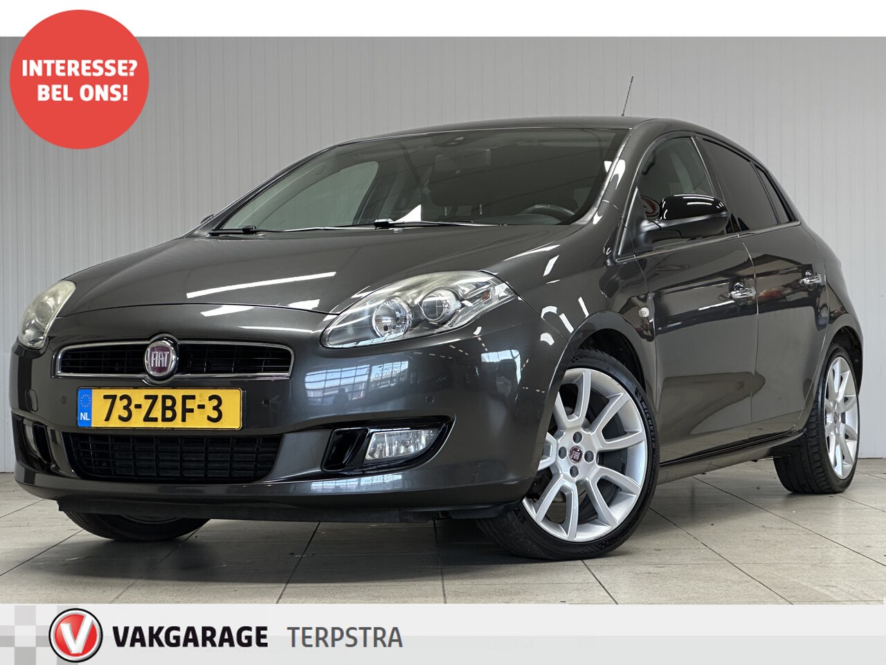 Fiat Bravo - 1.4 MultiAir Easy/ Trekhaak/ 17''LMV/ Clima/ Cruise/ Diml.Auto/ Metalic Lak/ Multi.LEDER.S - AutoWereld.nl