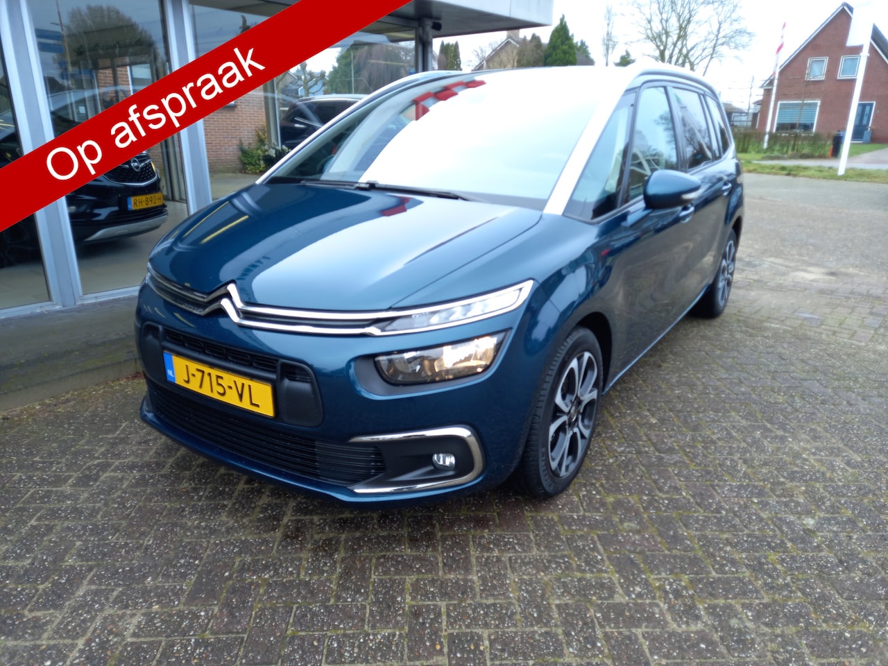 Citroën Grand C4 SpaceTourer - 1.2 PureTech Business Electronische airco , 7 Persoons uitvoering, Stoelverwarming PRIJS R - AutoWereld.nl