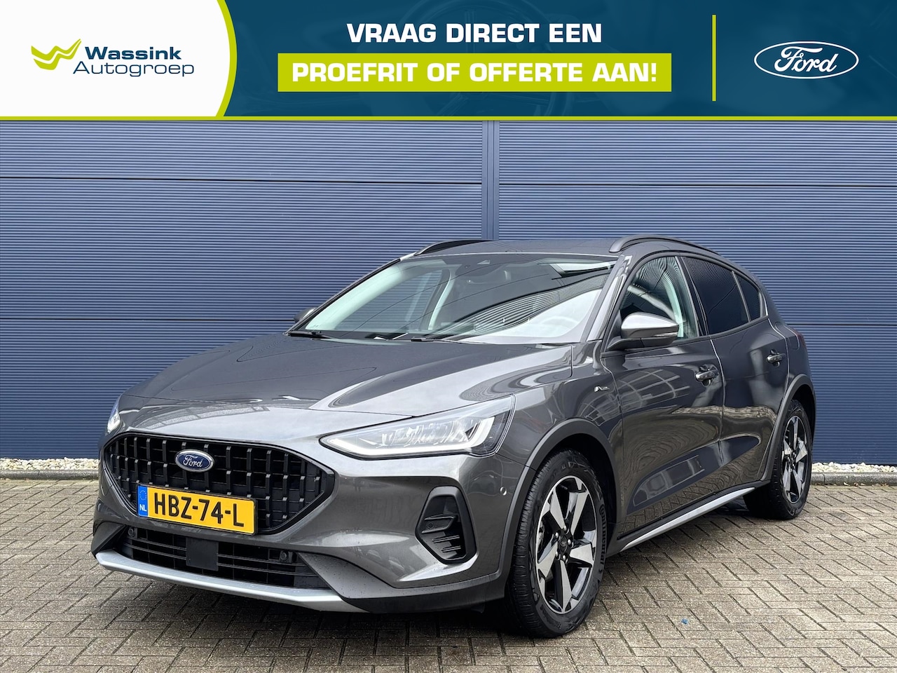 Ford Focus - 1.0 EcoBoost Hybrid 155pk Powershift Active Style | Navigatie | Dodehoek Detectie | Parkee - AutoWereld.nl