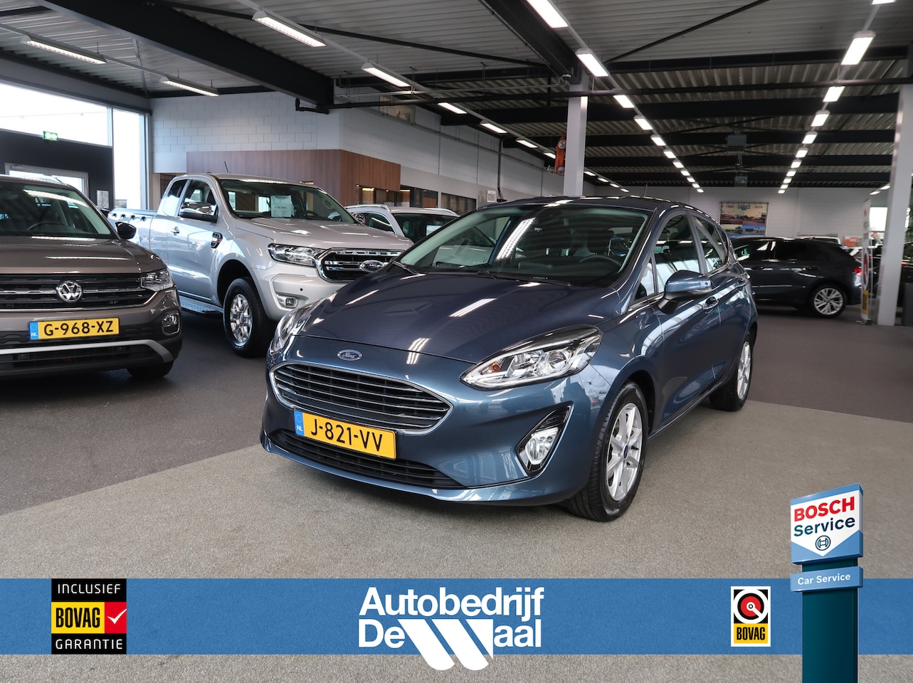 Ford Fiesta - 1.0 EcoB. 95pk Titanium 5-drs. CLIMA/CRUISE/CARPLAY/PDC - AutoWereld.nl