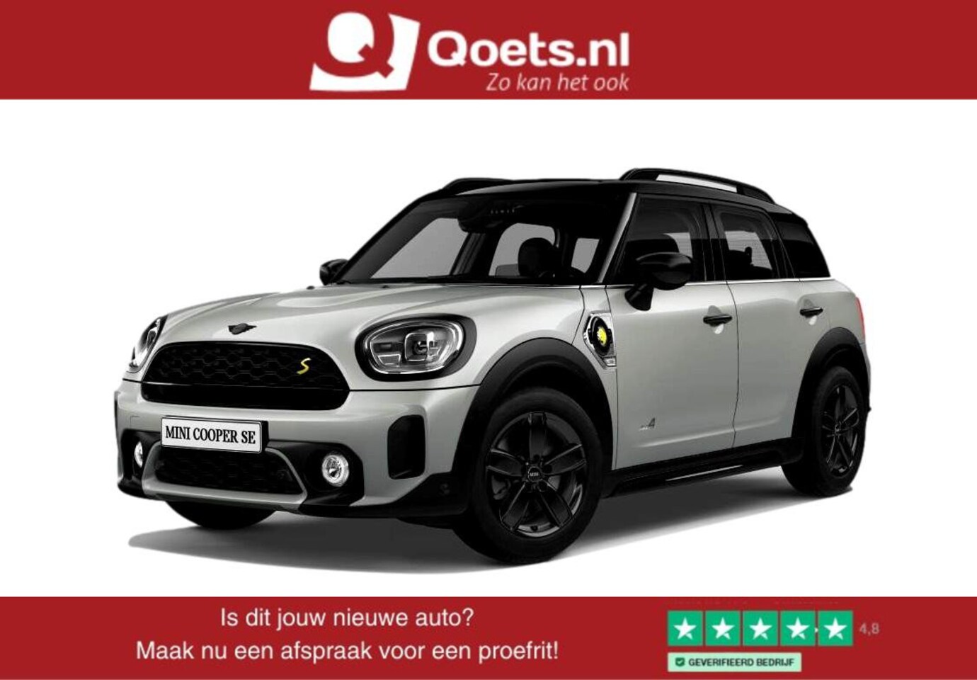 MINI Countryman - Mini 2.0 Cooper S E ALL4 Panoramadak - Elektrische Achterklep - Driving/Parking Assistant - AutoWereld.nl