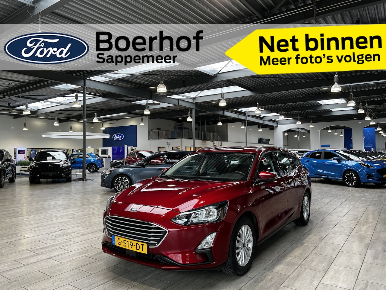 Ford Focus Wagon - EcoBoost 125 pk Trend Edition | Trekhaak | Navi | Cruise | PDC | LMV | Apple Carplay | And - AutoWereld.nl