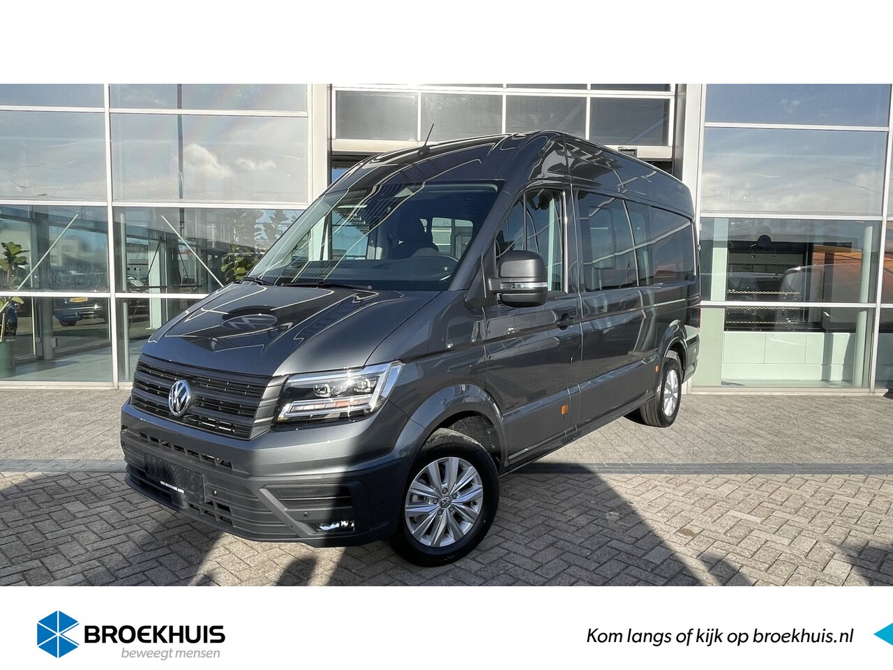 Volkswagen Crafter - BPM VRIJ | 140PK | Exclusive | Draaibare Stoelen | Full Led | Navigatie | Basis voor Campe - AutoWereld.nl