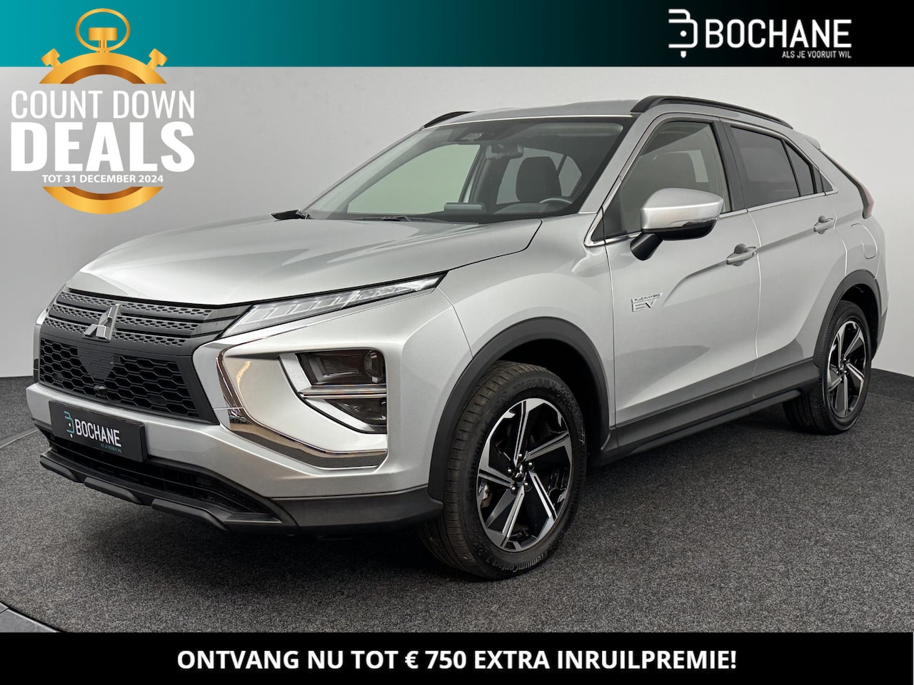 Mitsubishi Eclipse Cross - 2.4 PHEV Intense | Stoelverwarming - AutoWereld.nl