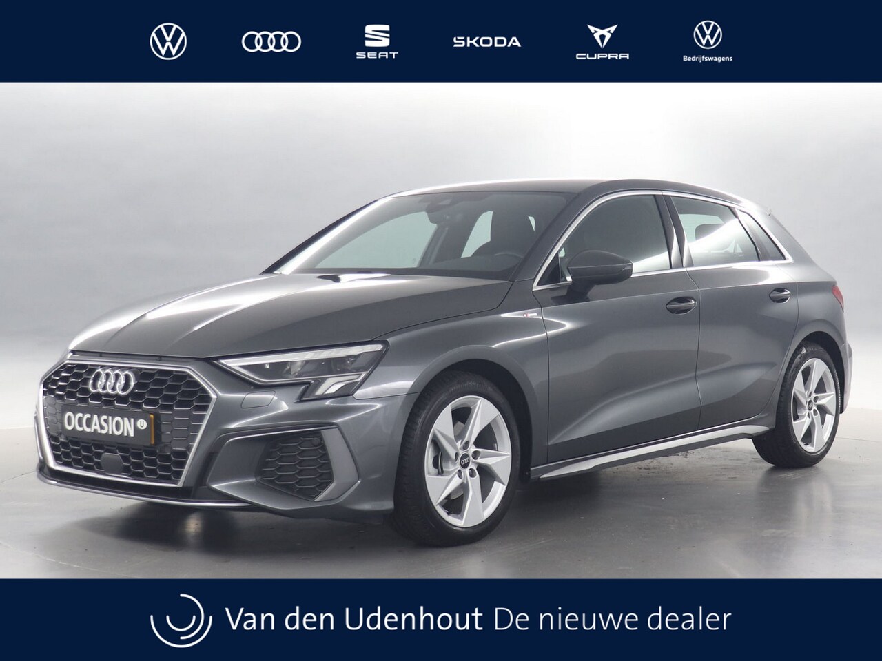 Audi A3 Sportback - 30 TFSI 110pk S Edition S-Tronic / Navigatie / Parkeersensoren / LED - AutoWereld.nl