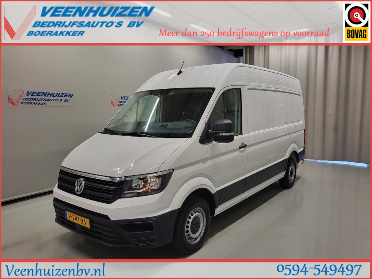 Volkswagen Crafter - 2.0TDI L3/H3 3000kg Trekgewicht Euro 6! - AutoWereld.nl