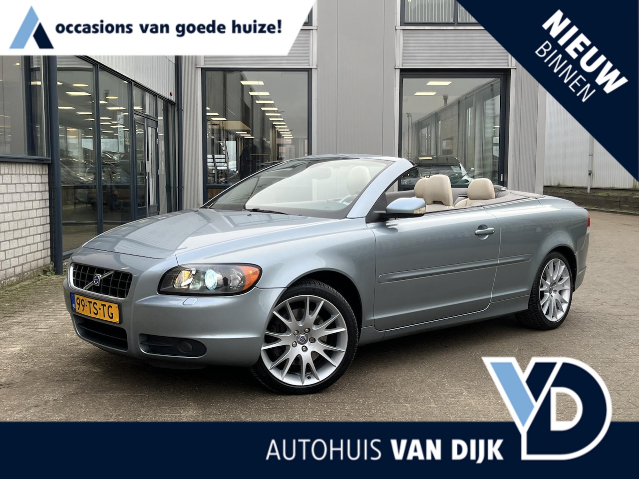 Volvo C70 Convertible - 2.4i Summum | NL Auto/2e Eig./Navi/Leder/Stoelverw./18"/Cruise/Clima - AutoWereld.nl