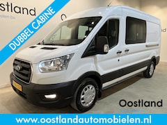 Ford Transit - 2.0 TDCI L3H2 DC Dubbel Cabine Trend 130 PK / Euro 6 / Airco / Schuifdeur L + R / Cruise C