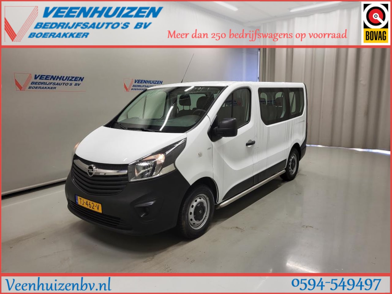 Opel Vivaro Combi - 1.6CDTI Personenbus 9-Persoons Excl. BTW Bpm vrij Euro 6! - AutoWereld.nl