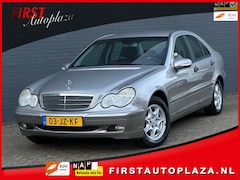 Mercedes-Benz C-klasse - 180 Kompressor Elegance LEDER/6-BAK/CRUISE | KEURIGE AUTO