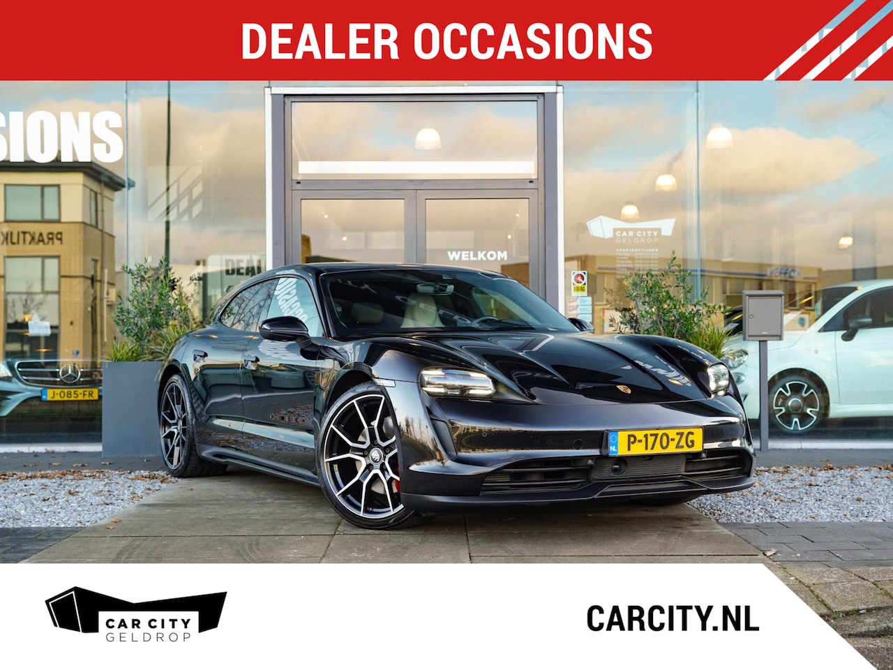 Porsche Taycan Sport Turismo - 4S 93 kWh / Perf. Accu / Chrono / InnoDrive / HUD / Pano / Pas. Display / Bose / Ambient / - AutoWereld.nl