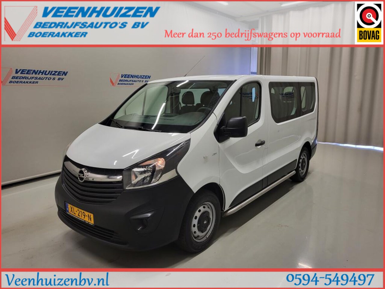 Opel Vivaro Combi - 1.6CDTI Personenbus 9-Persoons Excl. BTW Bpm vrij Euro 6! - AutoWereld.nl