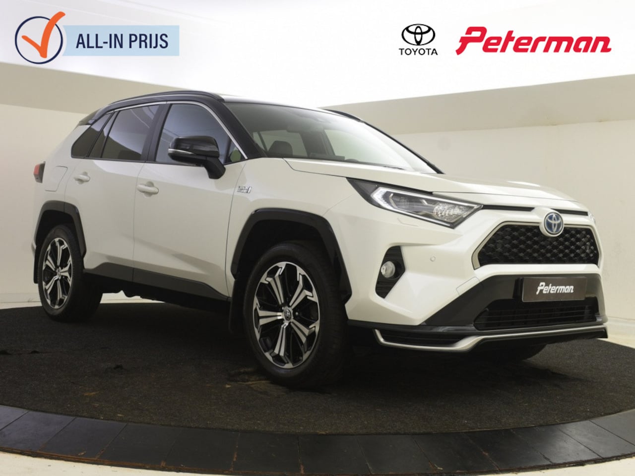 Toyota RAV4 - 2.5 Plug In Hybride AWD Bi-Tone | Trekhaak | Stuur en Stoelverwa - AutoWereld.nl