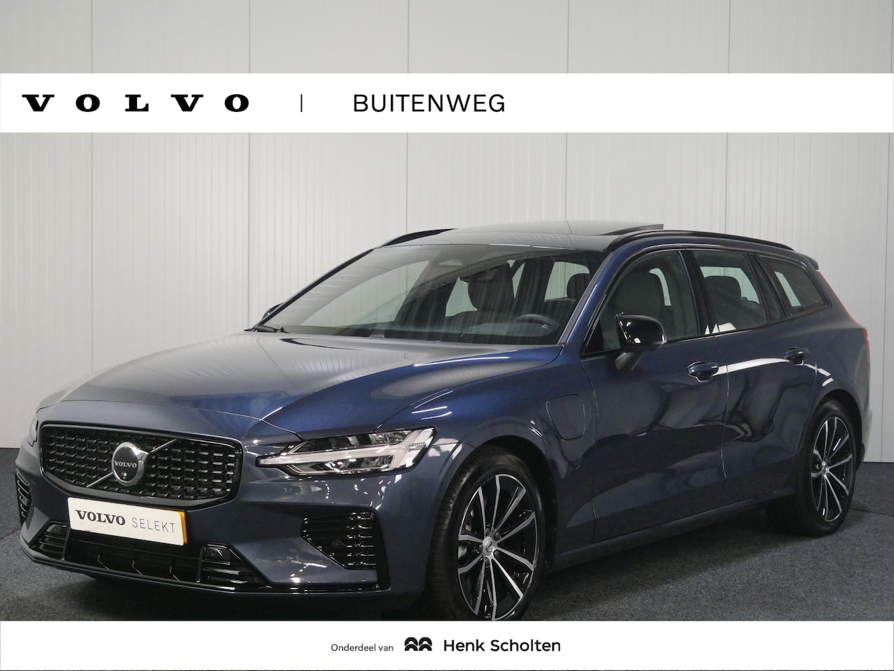 Volvo V60 - T6 Recharge AUT8 350PK AWD Plus Dark, Power Seats Met Geheugenfunctie, Harman/Kardon Premi - AutoWereld.nl