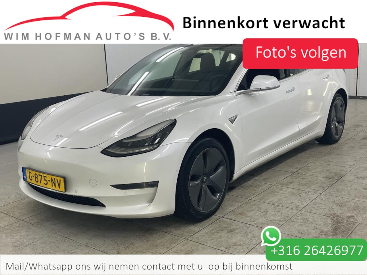 Tesla Model 3 - Long Range RWD Long Range AWD 75 kWh Autopilot FSD Comp Camera Leder Panodak - AutoWereld.nl