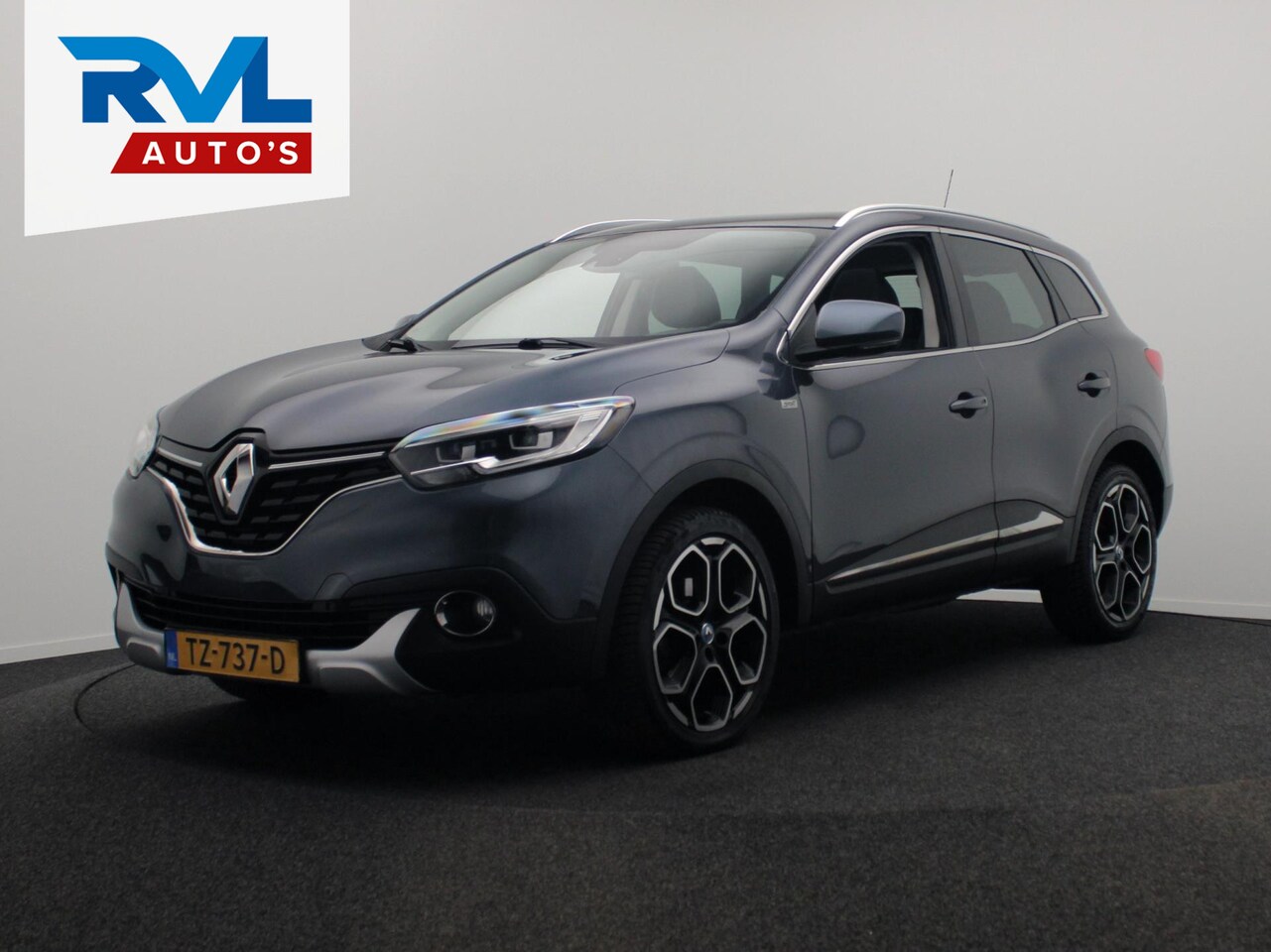 Renault Kadjar - 1.2 TCe Sport Automaat Trekhaak Leder Panorama Navigatie Climate-control - AutoWereld.nl