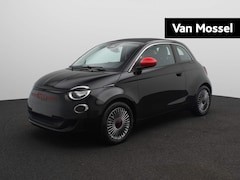 Fiat 500e - RED 24 kWh | Cabrio | Carplay draadloos | Climate Control | Lane Assist || VAN MOSSEL VOOR