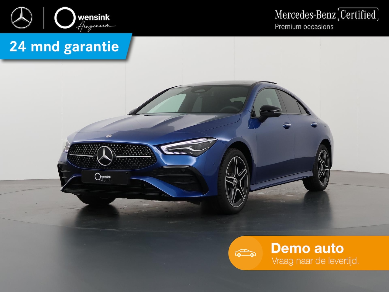 Mercedes-Benz CLA-Klasse - 250 e Coupe | AMG Line | Panorama-schuifdak | Nightpakket | Sfeerverlichting | Stoelverwar - AutoWereld.nl