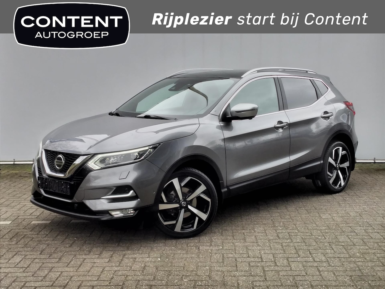 Nissan Qashqai - 1.3 DIG-T 140pk Tekna+ |Pano |Trekhaak! - AutoWereld.nl